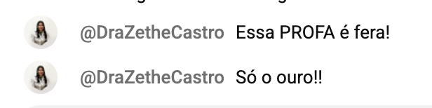 Depoimento de aluno Peptídeos Pro 7